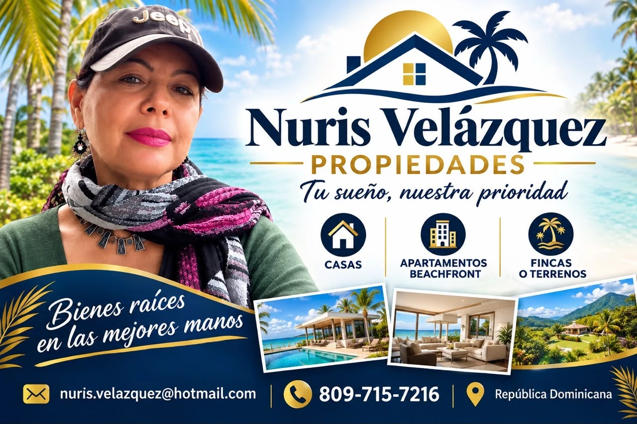 Nuris Velázquez Propiedades · Tu sueño, nuestra prioridad